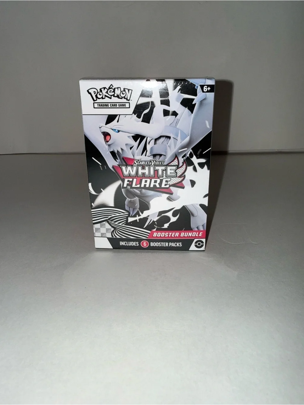 Pokemon Scarlet & Violet White Flare Booster Bundle 6 Packs NEW SEALED